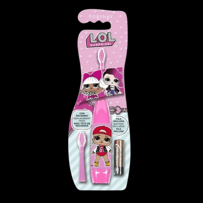 LORENAY LOL Электронная зубная щетка Electric Toothbrush with Replacement Head & Battery