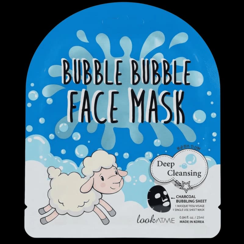 LookAtMe Тканевая маска для лица (Bubble) 25мл