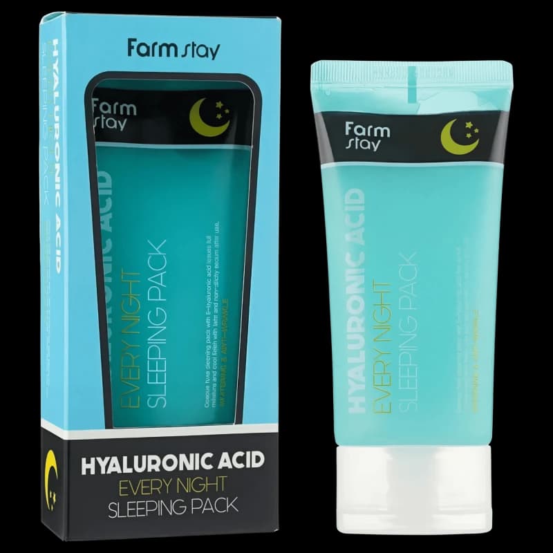 FARMSTAY Ночная маска для лица HYALURONIC ACID EVERY NIGHT SLEEPING PACK 120 мл