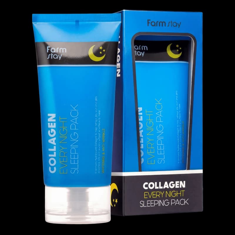 FARMSTAY Ночная маска для лица COLLAGEN EVERY NIGHT SLEEPING PACK 120 мл