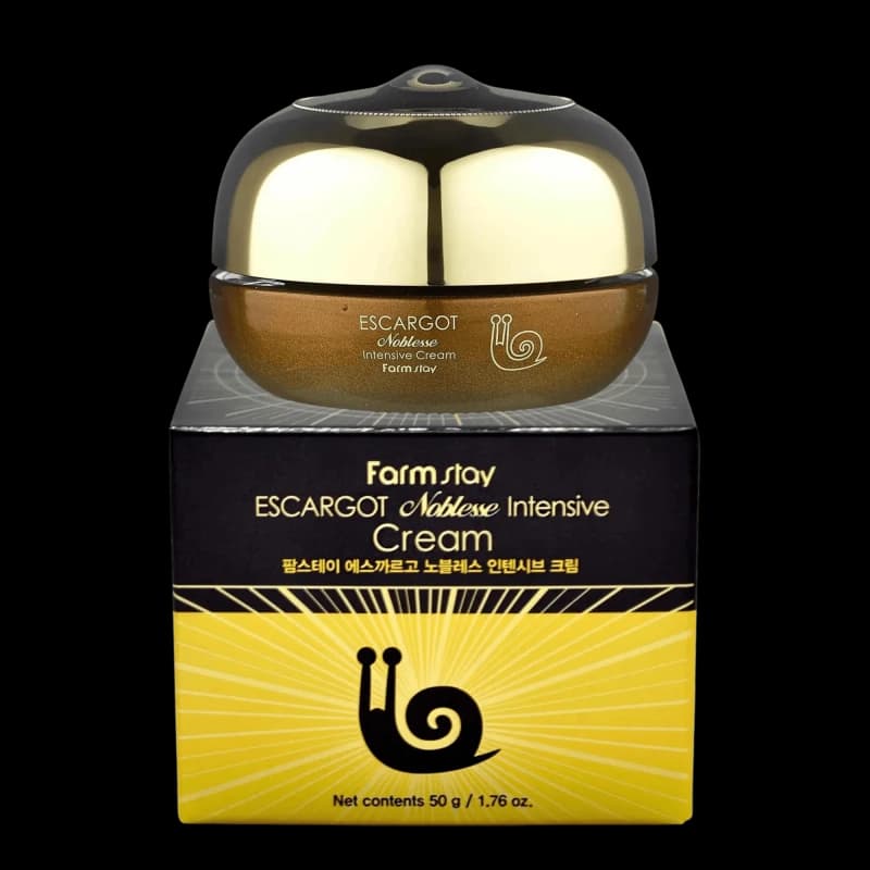 FARMSTAY Интенсивный крем для лица ESCARGOT NOBLESSE INTENSIVE CREAM 50 мл