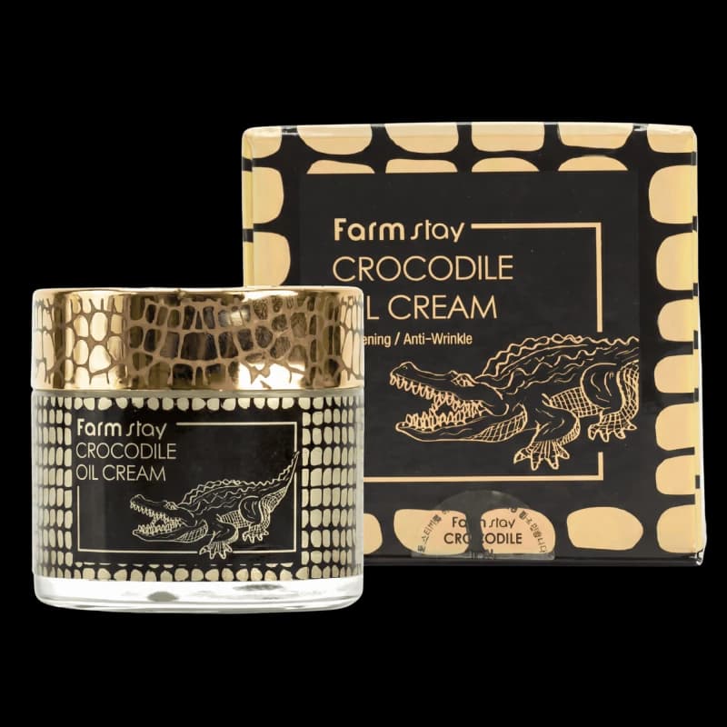 FARMSTAY Крем для лица с крокодиловым жиром СROCODILE OIL CREAM 70 мл