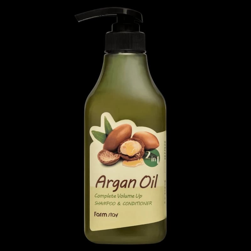 FARMSTAY Шампунь и кондиционер для волос ARGAN OIL COMPLETE VOLUME UP SHAMPOO CONDITIONER 530 мл
