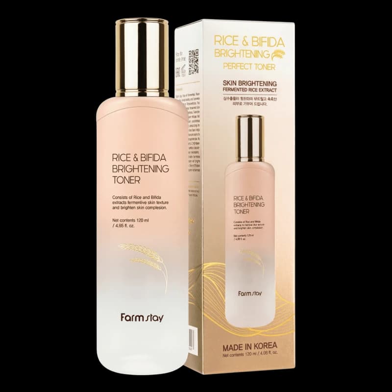 FARMSTAY Тонер для лица RICE BIFIDA NOURISHING TONER 120 мл