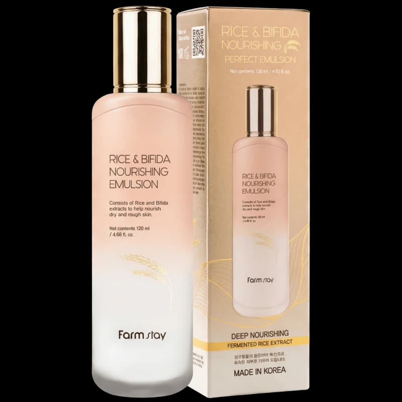 FARMSTAY Эмульсия для лица RICE BIFIDA NOURISHING EMULSION 120 мл