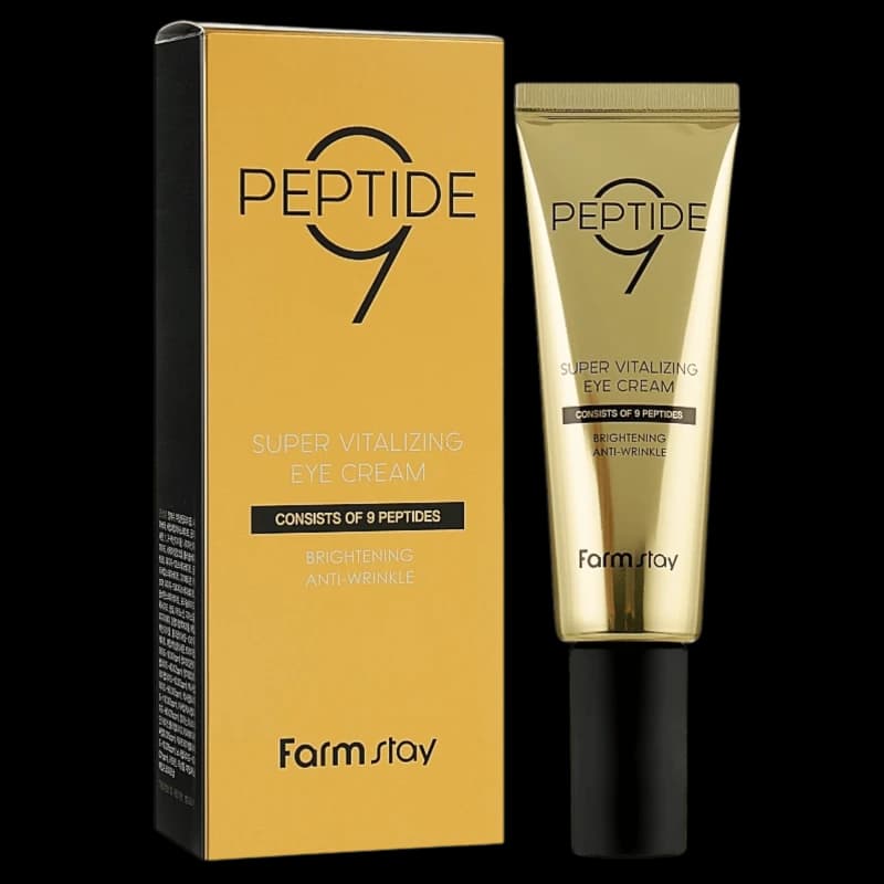 FARMSTAY Крем под глаза PEPTIDE9 SUPER VITALIZING EYE CREAM 50 мл