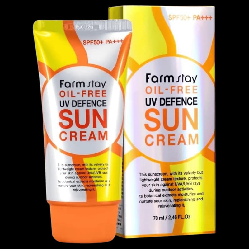 FARMSTAY Солнцезащитный крем SPF OIL-FREE UV DEFENCE SUN CREAM 70 мл