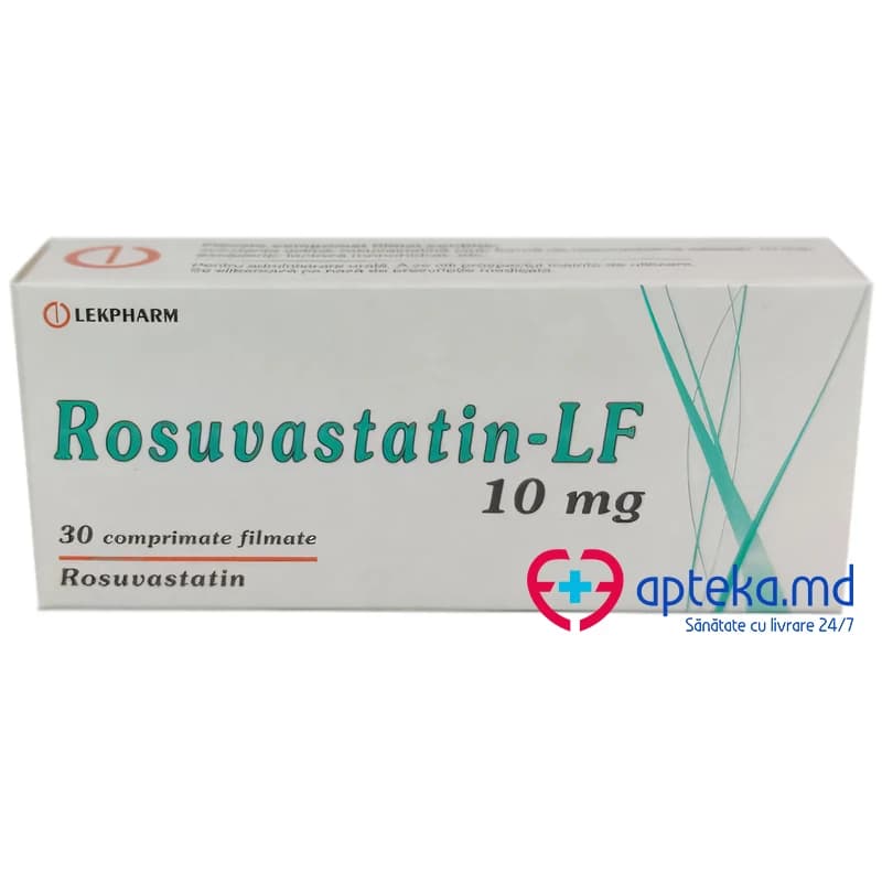 Rosuvastatin-LF comprimate filmate 10 mg N10x3