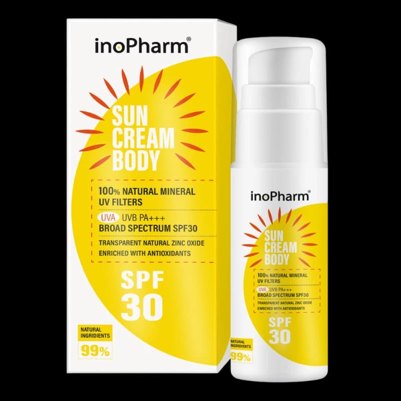 InoPharm Солнцезащитный крем для тела SPF30, 100g