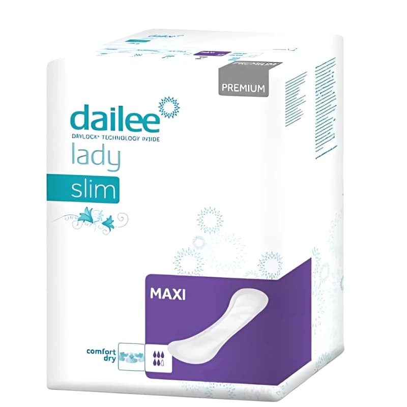 Прокладки урологические DAILLEE LADY Slim 5 капель Maxi N30